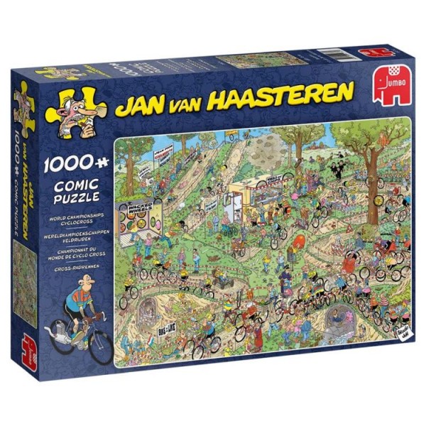 Jumbo legpuzzel Jan van Haasteren WK Veldrijden 1000 stukjes