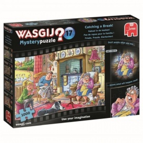 Vergroot Jumbo Puzzel Wasgij Mysterie Kabaal in de Keuken (1000) Jumbo Puzzel Wasgij Mysterie Kabaal in de Keuken (1000)
