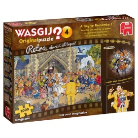 Vergroot Wasgij original retro puzzel 4 onvergetelijke dag 1000 stukjes Wasgij original retro puzzel 4 onvergetelijke dag 1000 stukjes
