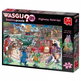 Vergroot Puzzel Wasgij Destiny 21 Je geld of je rijbewijs (1000) Puzzel Wasgij Destiny 21 Je geld of je rijbewijs (1000)