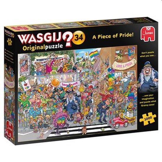 Jumbo legpuzzel Wasgij: Een Stukje Trots 1000 stukjes