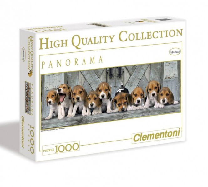 Clementoni Puzzel Beagles Panorama (1000)