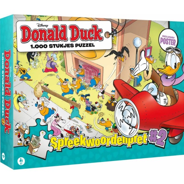Puzzel Donald Duck Spreekwoordenpret 2 1000 Stuks