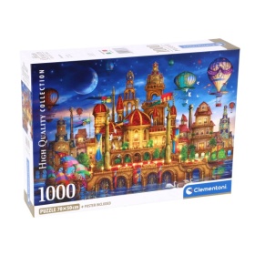 Clementoni Puzzel 1000 Downtown Compact Box