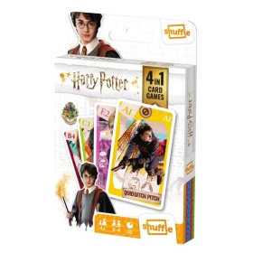 Spel Shuffle Harry Potter 4 In 1