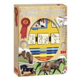 Vergroot Stempelset Paarden Stempelset Paarden