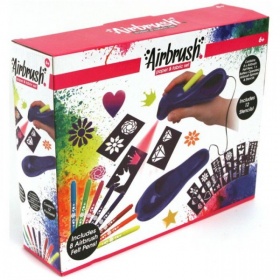 Vergroot Airbrush Tattoo Set Airbrush Tattoo Set