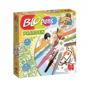 Vergroot Jumbo Blopens Activity Set Horses Jumbo Blopens Activity Set Horses