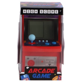 Vergroot Retro Brickgame Rood En Blauw Retro Brickgame Rood En Blauw