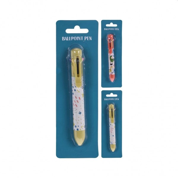 Pen Multikleuren Dino