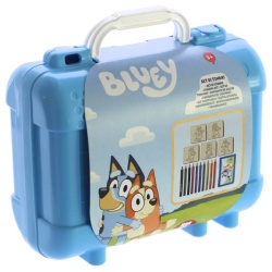 Bluey Kleuren Stempel Kofferset