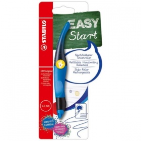 Vergroot Stabilo Easy Graffity Rollerball Hervulbaar Blauw Links Stabilo Easy Graffity Rollerball Hervulbaar Blauw Links