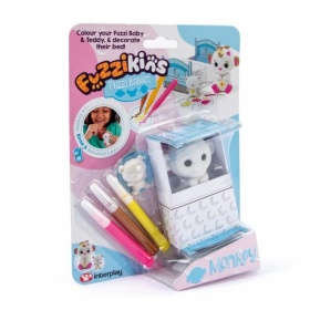 Vergroot Fuzzikins Fuzzi Baby Aapje Fuzzikins Fuzzi Baby Aapje