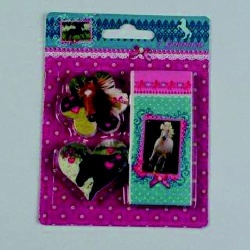 Gum 3 stuks Paarden