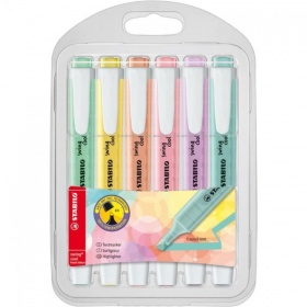Vergroot Stabilo Markeerstiften Swing Cool 6 Stuks Stabilo Markeerstiften Swing Cool 6 Stuks