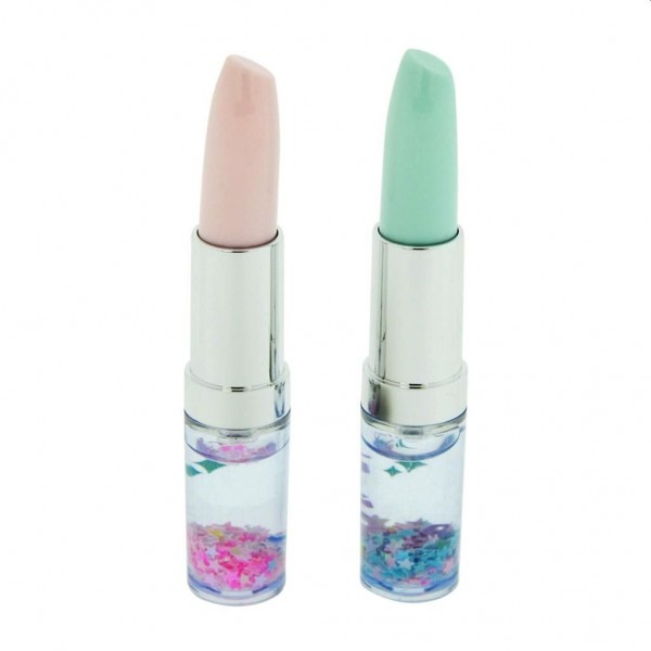 Lipstick Pen Palms & Pizza Glitter
