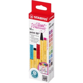 Vergroot Stabilo Point 88 Desk Set Start Beginning 18 Stuks Stabilo Point 88 Desk Set Start Beginning 18 Stuks
