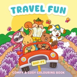 Comfy & Cosy Kleurboek Travel Fun
