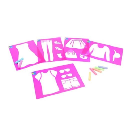 Buitenspeel Stencils Voor Stoepkrijt buitenspeel kopen in de aanbieding