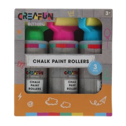 Stoepkrijt Rollers 3 Stuks Creafun Outdoor