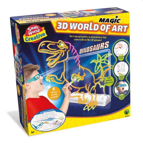 3D Tekenbord Dinosaurus