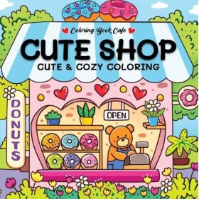 Vergroot Cute & Cosy Kleurboek Shop Cute & Cosy Kleurboek Shop