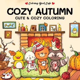 Vergroot Cute & Cozy Kleurboek Autumn Cute & Cozy Kleurboek Autumn