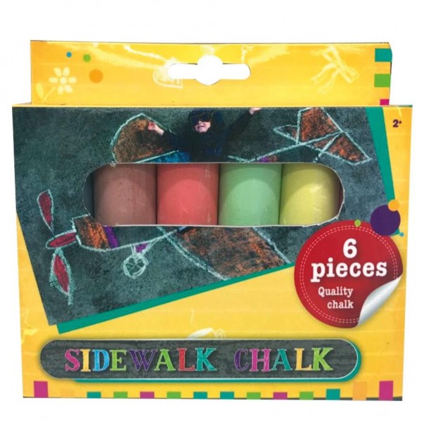 Stoepkrijt In Doos 6 Stuks huismerk kopen in de aanbieding