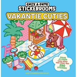 Cozy & Cute Stickerrooms - Vakantie Cuties