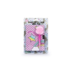 Vergroot Secret Diary Met Pompom Pen Secret Diary Met Pompom Pen