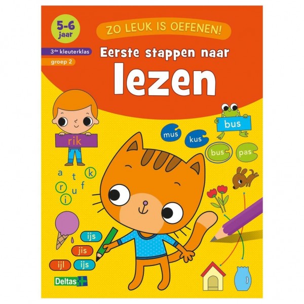 Zo leuk is oefenen! Eerste stappen naar lezen (5-6 j.). 5-6 jaar, ZNU, onb.uitv.