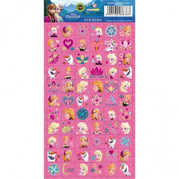 Stickers Frozen Mini huismerk kopen in de aanbieding