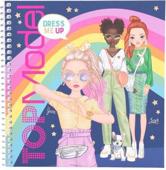 Top Model Dress Me Up Stickerboek