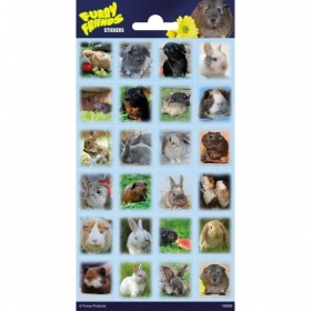 Vergroot Stickers Konijnen en Cavia's Stickers Konijnen en Cavia's