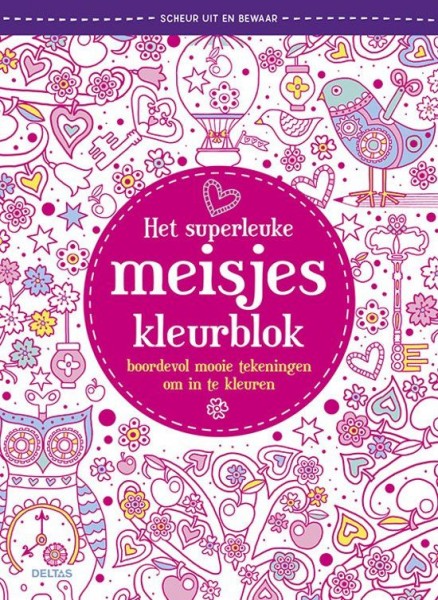 Deltas Het Superleuke Meisjes Kleurblok deltas kopen in de aanbieding