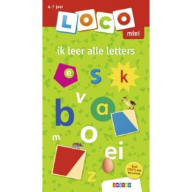 Vergroot Loco Oefenboekje Mini Ik Leer Alle Letters (4-7 jaar) Loco Oefenboekje Mini Ik Leer Alle Letters (4-7 jaar)
