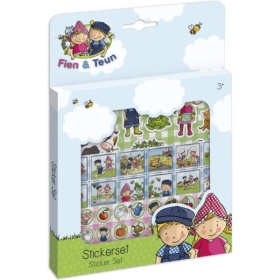Vergroot Fien En Teun Stickerset Fien En Teun Stickerset