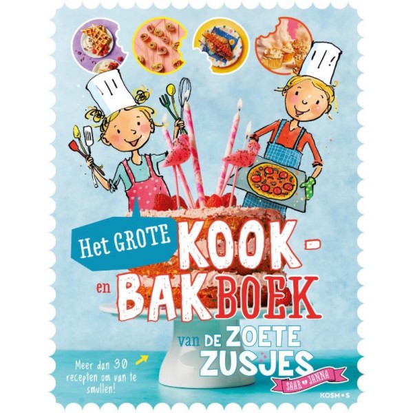 De zoete zusjes het grote kook en bakboek