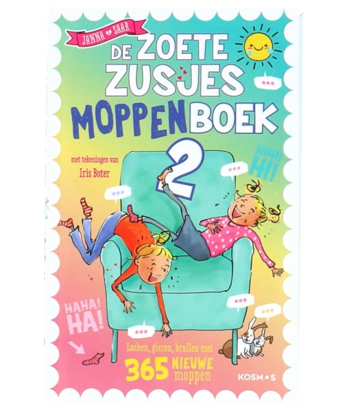 Boek Zoete Zusjes Moppenboek Deel 2