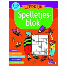 Vergroot Leerrijk spelletjesblok 8-10 jaar Leerrijk spelletjesblok 8-10 jaar