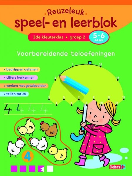 Reuzeleuk speel- en leerblok Voorbereidende teloefeningen 5-6 jaar