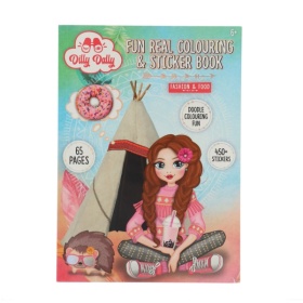 Kleur- En Stickerboek Dilly Dally