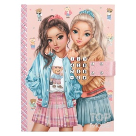 Vergroot Topmodel dagboek met code en geluid team teddy Topmodel dagboek met code en geluid team teddy