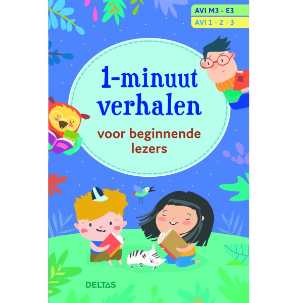 1-minuutverhalen voor beginnende lezers (AVI M3-E3-AVI 1-2-3). Hardcover