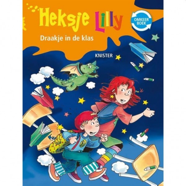 Boek Heksje Lilly Omkeerboek Draakje in de Klas en de Rare Ridder