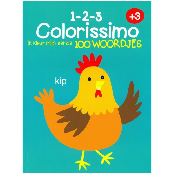 Kleurboek Colorissimo 3 huismerk kopen in de aanbieding