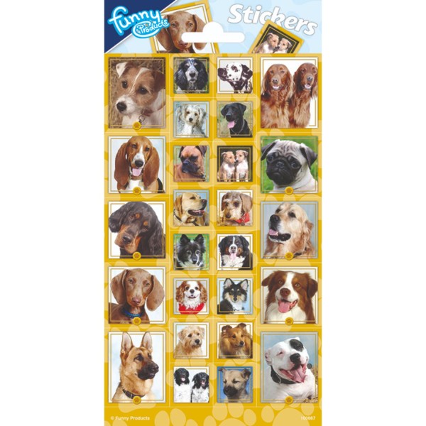 deelnemer Talloos zeven Stickers honden voordelig online kopen?