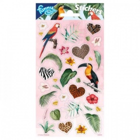 Vergroot stickers jungle stickers jungle