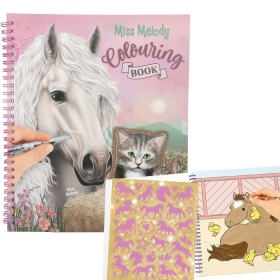 Miss Melody Kleurboek Met Pailletten