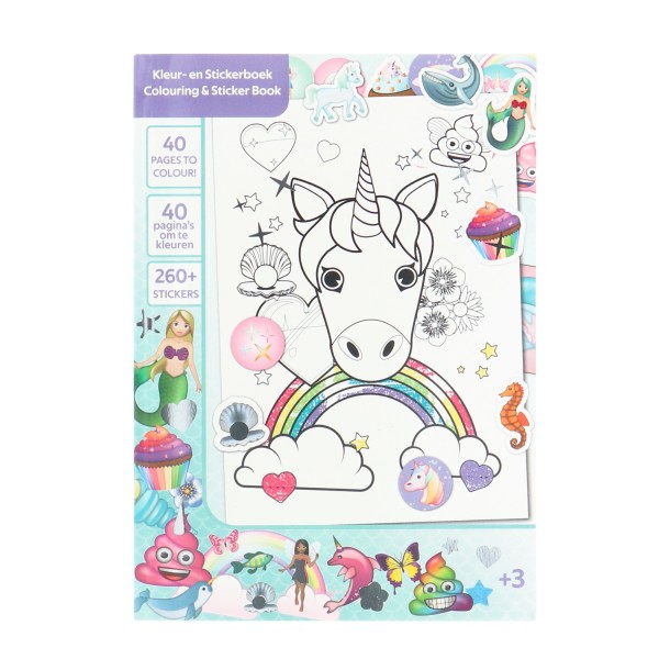 Kleur- En Stickerboek Fablulous